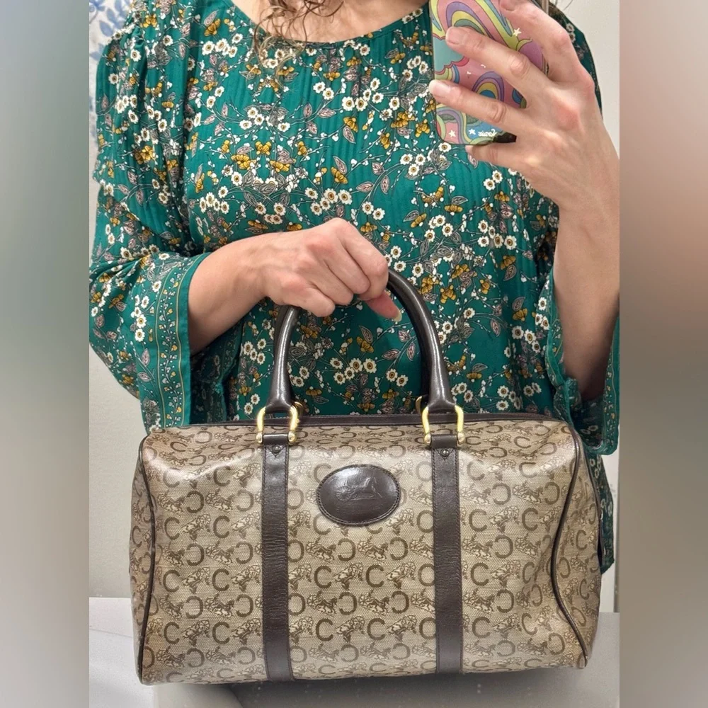 Celine Boston bag Vintage with COA Excellent condition - Picture 4 of 16